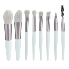 8 Piece Makeup Brushes Set