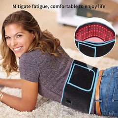 Laser Lipo Belt | Heating Belt with Red Light Therapy for Pain Relief, Fat Loss, and Skin Repair