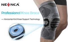 Neenca Pro Flex Knee Brace Compression Sleeve | Support for Pain Relief, Running, Workouts, Arthritis & Joint Recovery