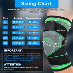 FlexGuard Pro Knee Pads | Pressurized Elastic Kneepad Support for Sports, Fitness & Joint Protection – Ideal for Basketball, Volleyball, Arthritis Relief