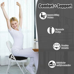 Relief Ring Orthopedic Donut Pillow Seat Cushion | Memory Foam Tailbone & Coccyx Support for Pain Relief – Ideal for Hemorrhoids, Pregnancy & Sciatica