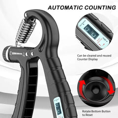 PowerGrip X 60 – Adjustable Hand Gripper 5-Piece Combo