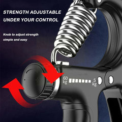 PowerGrip X 60 – Adjustable Hand Gripper 5-Piece Combo