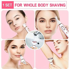 GlowGroom 4-in-1 Cordless Bikin Trimmer & Epilator