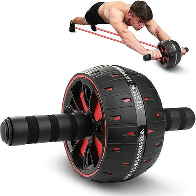 Ultra-Wide Ab Roller for Abdominal & Core Strength Training