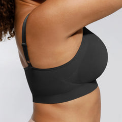 FlexFit Seamless Sculpt Wireless Push-Up Bra