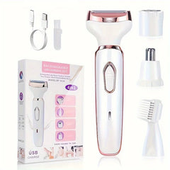 GlowGroom 4-in-1 Cordless Bikin Trimmer & Epilator