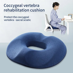 ComfortRing Orthopedic Donut Pillow - Postpartum, Tailbone, Prostate Relief