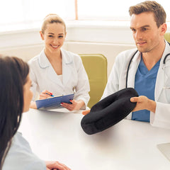 Relief Ring Orthopedic Donut Pillow Seat Cushion | Memory Foam Tailbone & Coccyx Support for Pain Relief – Ideal for Hemorrhoids, Pregnancy & Sciatica