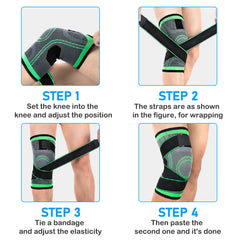FlexGuard Pro Knee Pads | Pressurized Elastic Kneepad Support for Sports, Fitness & Joint Protection – Ideal for Basketball, Volleyball, Arthritis Relief