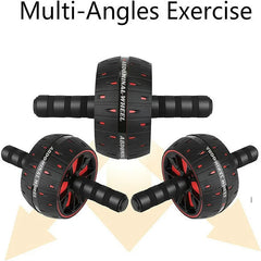 Ultra-Wide Ab Roller for Abdominal & Core Strength Training