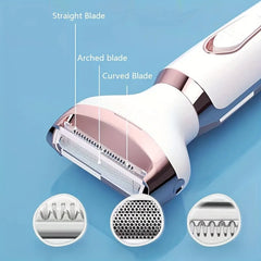 GlowGroom 4-in-1 Cordless Bikin Trimmer & Epilator