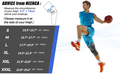 Neenca Pro Flex Knee Brace Compression Sleeve | Support for Pain Relief, Running, Workouts, Arthritis & Joint Recovery