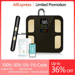 Smart BMI Scale Smart Digital Body Weighing Scale Body Fat Scale Body Composition Analyzer Weighing Scale Bathroom Weight Scale