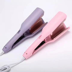 MAGIC CURLING WAND COMPACT- Compacted Wave Curling Iron for Easy Comfort Styling hairwaver