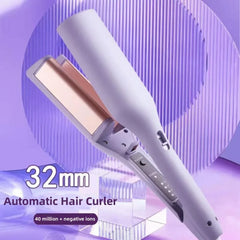 MAGIC CURLING WAND COMPACT- Compacted Wave Curling Iron for Easy Comfort Styling hairwaver