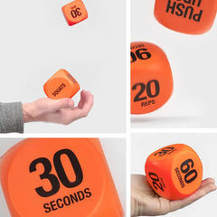 FitDice | Fun Fitness Dice for HIIT, Home & Gym Workouts – Switch Up Training Routines