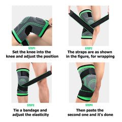 FlexGuard Pro Knee Pads | Pressurized Elastic Kneepad Support for Sports, Fitness & Joint Protection – Ideal for Basketball, Volleyball, Arthritis Relief