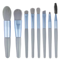 8 Piece Makeup Brushes Set